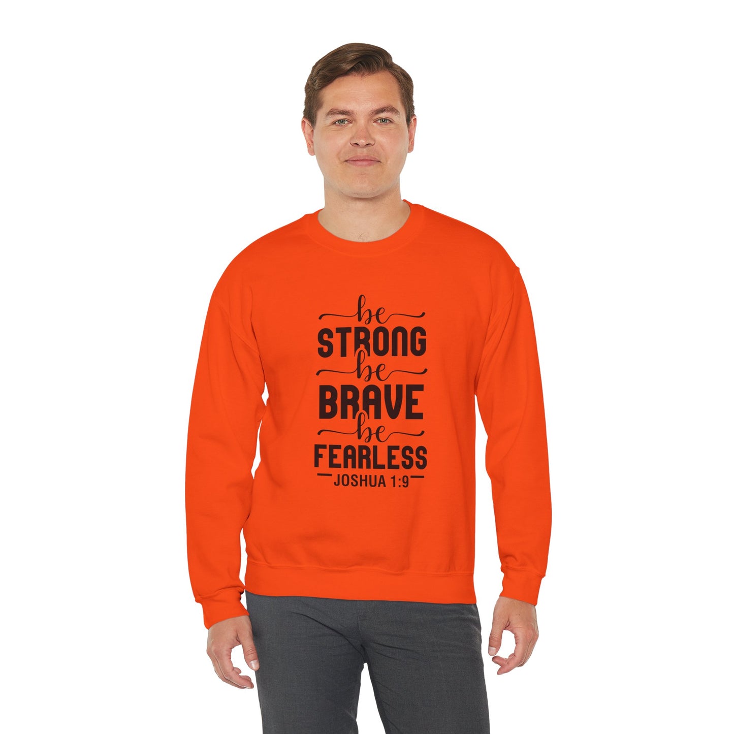 Be Strong -Unisex Heavy Blend™ Crewneck Sweatshirt